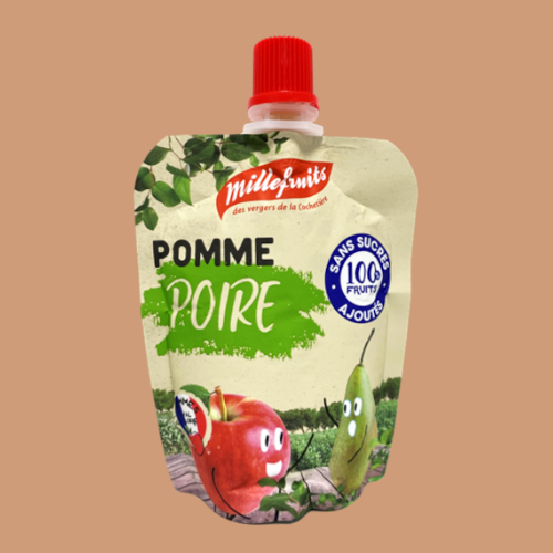 Compote pomme poire - Millefruits